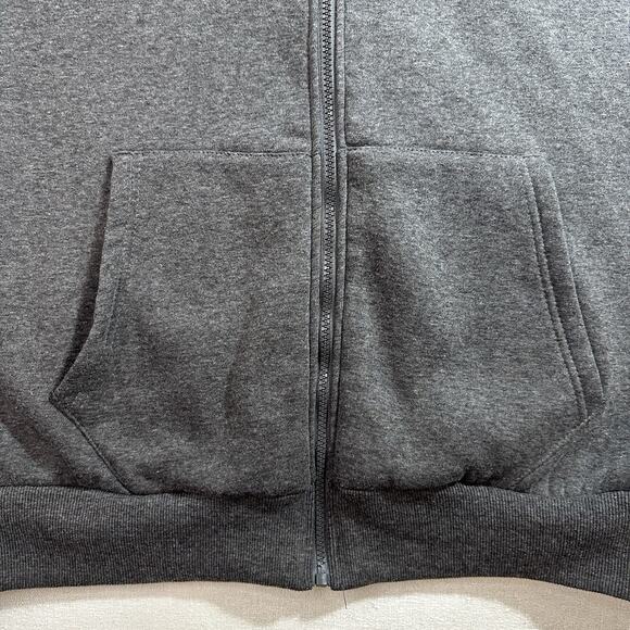 Knocker‎ Activewear Men's Vest Size 2XL Gray Fleece Sweatshirt Sleeveless Jacket - Picture 3 of 7